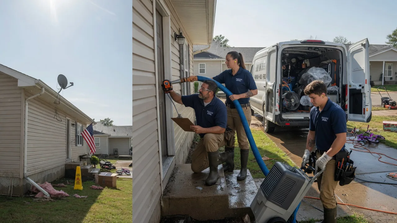 Ceiling Water Damage Restoration in Eufaula, OK near me