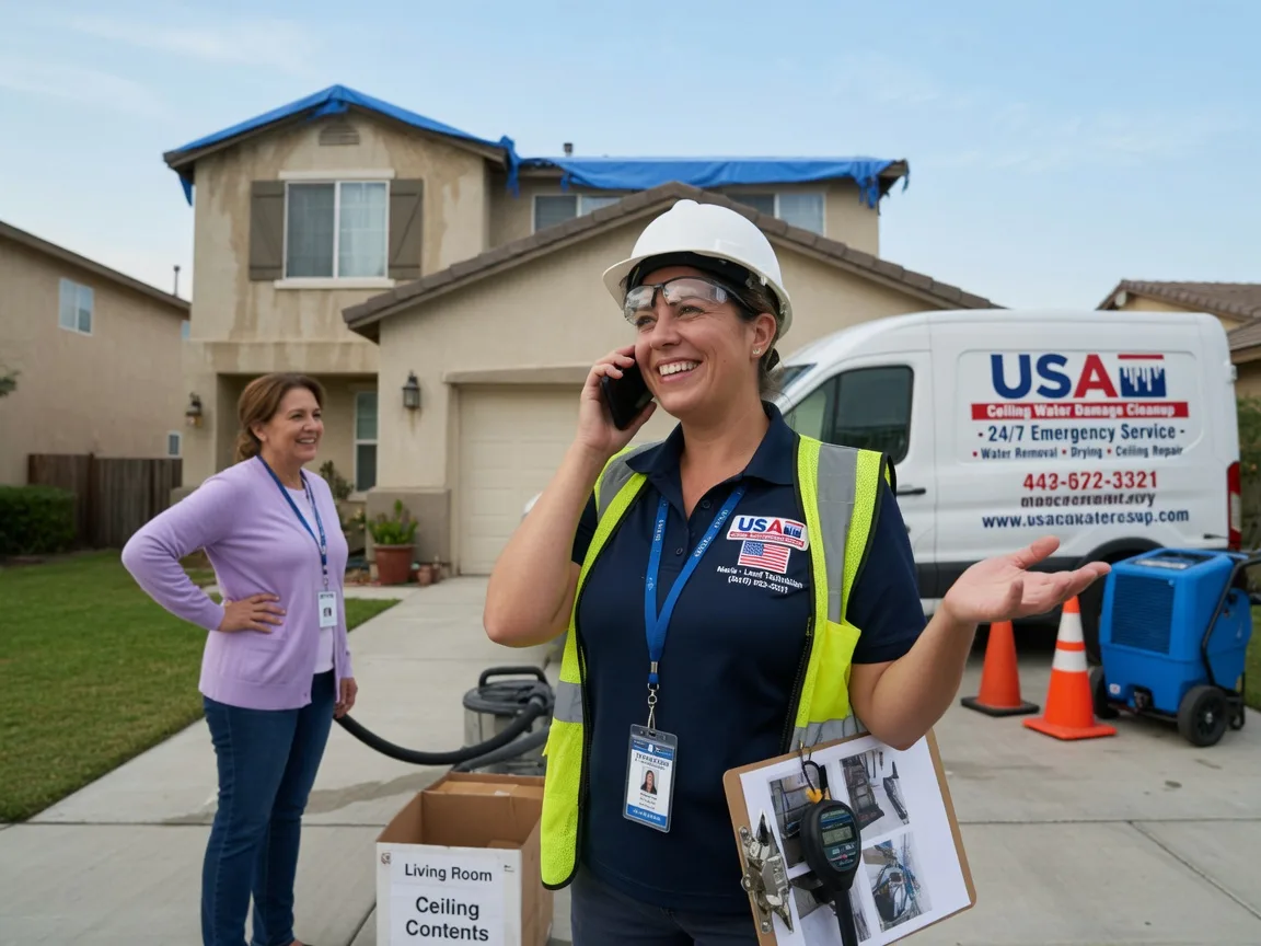 Ceiling Water Damage Restoration Eufaula, OK FAQs